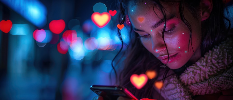 Is there an AI girlfriend that can send voice messages and remember our past chats?